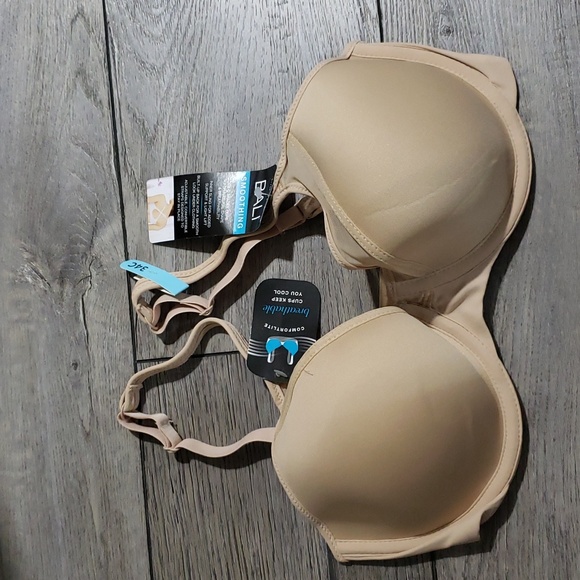 Bali Women's Breathe Lace Underwire Bra, Breathable 2-Ply Modal Bra